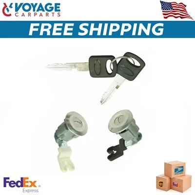 Nuevo juego de llaves y cilindros de cerradura de puerta para Ford Mercury Mazda 1995-2009 Foto 1 de 4