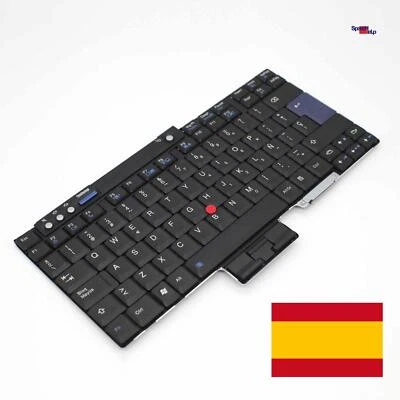 IBM THINKPAD T60 T61 R60 R61 T400 42T3116 Telcado MW90-SP Español Qwerty T3150 - Image 1 of 4