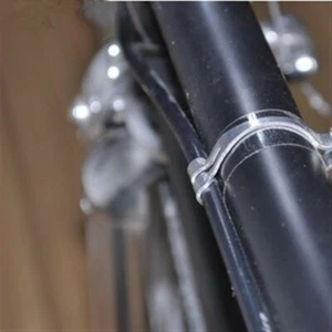 Vintage Road Bike Bicycle Brake Cable Clip 31.8mm Single Speed Fixed Gear 2pc - Picture 1 of 4