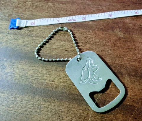Arizona Coyotes Hockey NHL Bottle Opener Keychain Key Chain Collect Ford Troops Cover