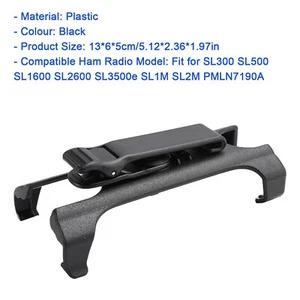 SL1M/PMLN7190A Walkie Talkie Waist Clip Machine Clip For SL300 SL500 SL1600 SL2M - Zdjęcie 1 z 13