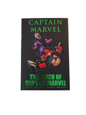 THE DEATH OF CAPTAIN MARVEL HC JIM STARLIN 2010 PREMIERE EDITION GREAT CONDITION
