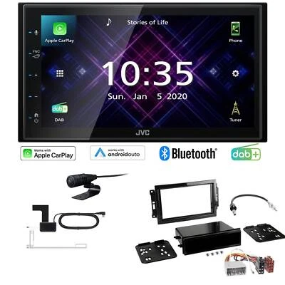 JVC Autoradio Apple CarPlay Android  DAB+ für Jeep Grand Cherokee III 2005-2007 - Bild 1 von 4