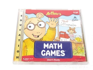 Arthur's Math Games The Learning Company, PC, 1999 Win/98/95/NT 4.0 cd rom - Imagen 1 de 4