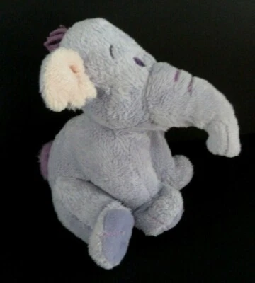 C. PELUCHE DOUDOU LUMPY NICOTOY DISNEY mauve rose violet 14cm - TTBE - Photo 1/4