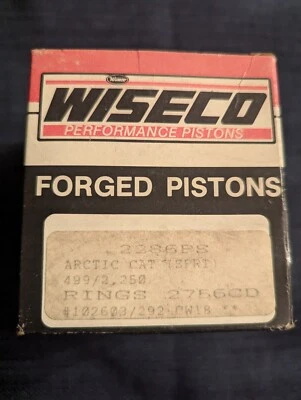 Pistón Wiseco 2286PS para Arctic Cat 499cc Cheetah, Cougar, Pantera, Panther 5000 Foto 1 de 2