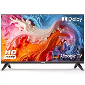 32" 720P HD LED Google TV Widescreen High Definition Slim Design Smart tv with B - Picture 1 of 9