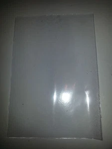 SCHWERLAST 180 MIKRON KLAR KUNSTSTOFF PVC Tasche - A8/A7/A6/A5/A4/A3/A2/A1-UK Made - Bild 1 von 1