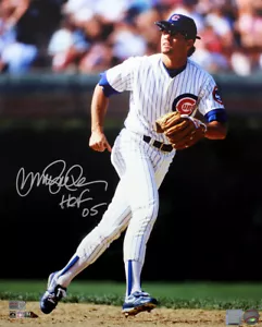 Ryne Sandberg Autographed Chicago Cubs 16x20 Photo Inscribed HOF 05 TRISTAR - Picture 1 of 1
