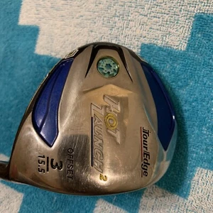 Tour Edge Hot Launch Offset Fairway Wood 3/15.5* With Regular.Scratches On Head - Picture 1 of 12