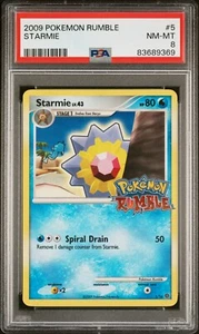 Pokemon Starmie Promo - Rumble - 5/16 - PSA 8 - Imagen 1 de 2