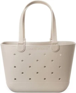 Rubber Tote | Waterproof Large Tote Bag with Zipper Pocket for Beach, Pool Boat, - Picture 1 of 8