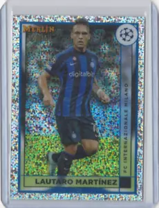 2022 Merlin UEFA Club Competitions Speckle Ref. Lautaro Martinez Martínez /150 - Picture 1 of 2