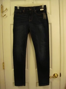 No Boundaries Men’s Skinny Stretch Dark Denim Jeans Size 30x32 New - Picture 1 of 7