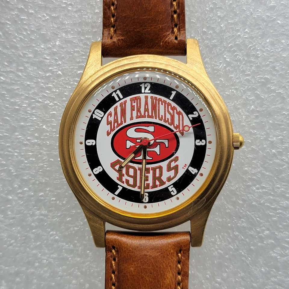 Reloj Hombre Fossil San Fransico 49ers 36mm Team NFL 1993, Batería Nueva Foto 1 de 4