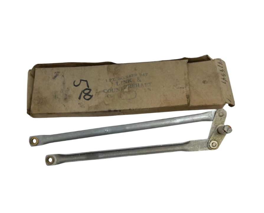 Contraeje de eslabón limpiaparabrisas Plymouth Cambridge 1951-1952 1479947 Nuevo de Lote Antiguo Foto 1 de 3