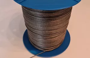 3MM X 40M Grey Dyneema® Fibre Synthetic Winch/ Yacht - rope tensile:1050 kg -NEW - Picture 1 of 4