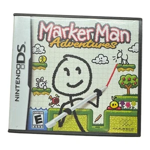 Marker Man Adventures (Nintendo DS, 2009) Tested Works Good - Picture 1 of 4
