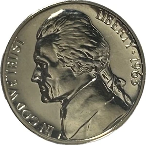 10 x 1963 Proof Jefferson Nickel - Picture 1 of 2