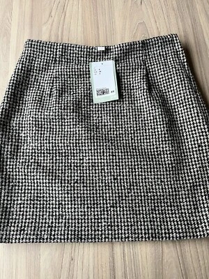 H&M Dogtooth Mini Skirt - Image 1 of 4