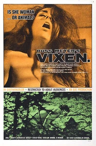 VIXEN Movie POSTER Expliotation Russ Meyer - Picture 1 of 1