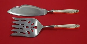 Prelude by International Sterling Silver Fish Serving Set 2 Piece Custom HHWS - Picture 1 of 1