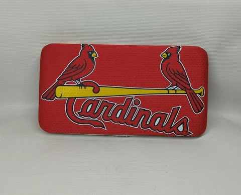 Genuine Merchandise MLB Shell Mesh Cardinals Wallet Cover