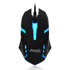 JEDEL M66 7 Colors Breathing LED PC Laptop USB Wired Gaming Mouse Weight Adjust