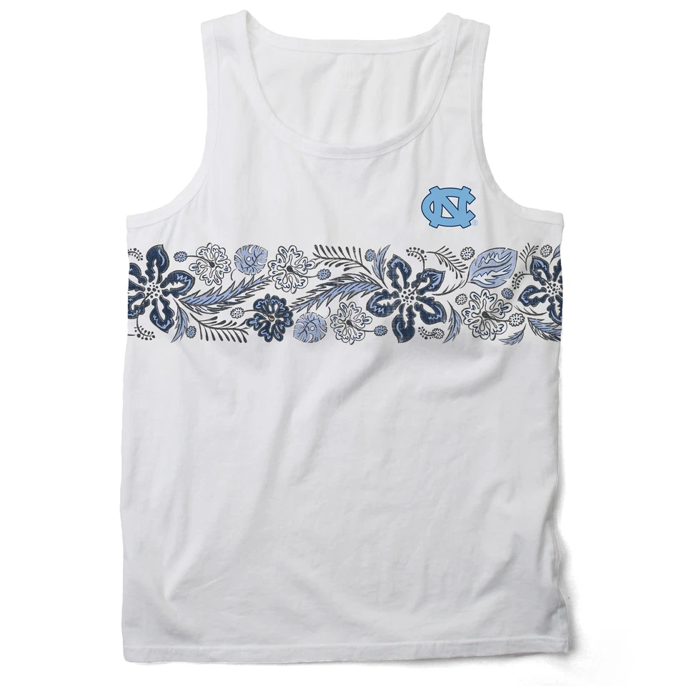Wes and Willy Mens College Floral Tank Top Teams N-Z - Image 1 of 1