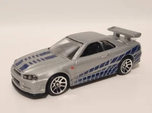 Hot Wheels 2024 Fast & Furious Nissan Skyline GTR R34 Silver Series Loose - Picture 1 of 1