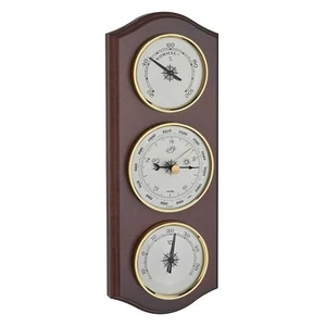 Analoge Wetterstation 20.1000.03 mit Barometer Thermometer Hygrometer zur lok... - Bild 1 von 1