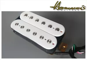 Vintage Alnico V Humbucker para Cuello Position, Blanco, Arrollado, Top Sound - Imagen 1 de 5