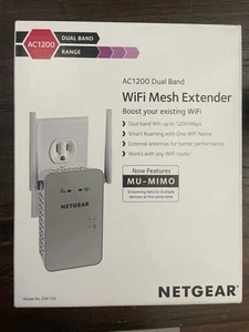 NETGEAR EX5000 AC1200 Wtyczka ścienna WiFi Mesh Extender Biały - Zdjęcie 1 z 2