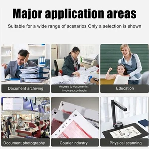 USB-Dokumentenkamera 4K 16 MP Ultra High Definition Dokument Webcam Einstel NTS - Afbeelding 1 van 24