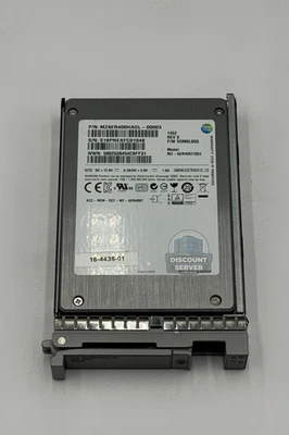 Cisco  Samsung 400GB SSD SAS 6G 2.5in UCS-SD400G0KS2-EP MZ6ER400HAGL-00003 - Image 1 of 4