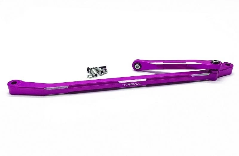 TREAL X003FXTRQN Steering Linkage (Purple) for Losi LMT - Image 1 of 1