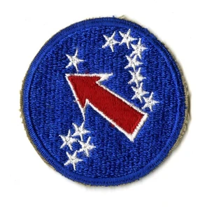 US Army Pacific Ocean Areas White Back Patch WWII Vintage - Picture 1 of 2