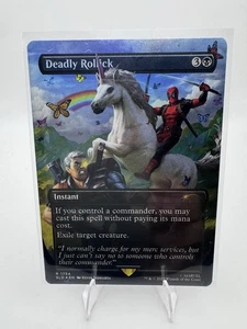 NM FOIL MTG DEADLY ROLLICK - SECRET LAIR MARVEL'S DEADPOOL APRIL POOL'S DAY - Picture 1 of 1
