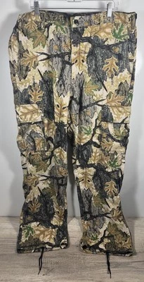 Vintage Men's XL USA Made Predator Camo Cargo Hunting Pants Adjustable Waist - Image 1 of 4
