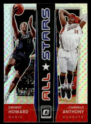 Carmelo Anthony Dwight Howard 2021-22 Donruss Optic All-Stars Holo #18 ESE Foto 1 de 2