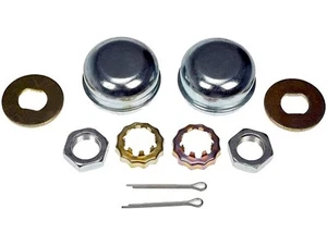 Front Spindle Lock Nut Kit For 1987-2002 Ford E150 Econoline Club Wagon ZD765SB - Picture 1 of 1