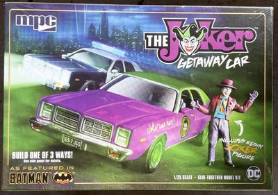 MPC 1977 Dodge Monaco Coche de Policía THE JOKER GETAWAY CAR 1/25 Kit Modelo Sellado 77 Foto 1 de 4