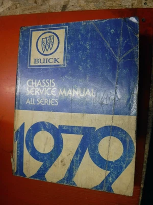 1979 BUICK ELECTRA 225 LESABRE CENTURY REGAL RIVIERA FACTORY SERVICE MANUAL Foto 1 de 4