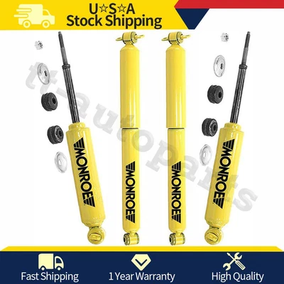 Amortiguadores delanteros y traseros Monroe OEM para Chevy Express 3500 HD 1996-2002 con doble rueda Foto 1 de 4