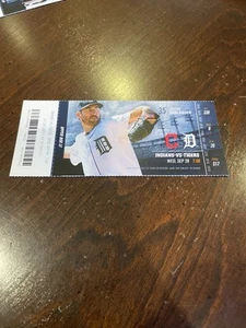 Boleto Indios at Tigers 28 de septiembre de 2016 — Cabrera/Kinsler HR’s - Imagen 1 de 2