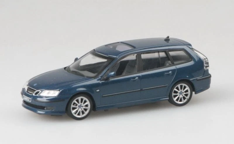 Cararama 1:43 Scale Saab 93 Sport Combi - Blue