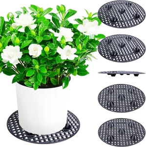 6 Stück Pflanz Level Topf Aufzug, Pflanzenständer, 12 Zoll Pflanztopf Untertasse für Preven - Bild 1 von 5