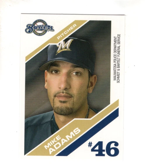 Бейсбольные карточки B7146-2006 Brewers полиция Милуоки - на выбор - 15+ БЕСПЛАТНАЯ ДОСТАВКА ПО США - Изображение 1 из 1