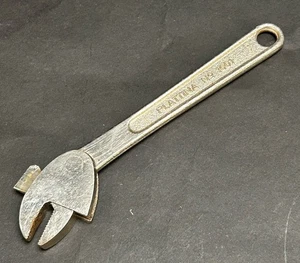 Plattina Vintage Nº 1001 Llave Autoajustable Cromo-vanadio Una Mano - Imagen 1 de 8