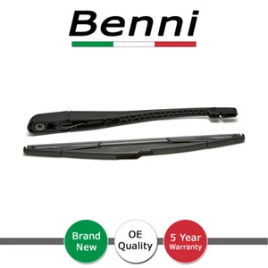 Benni REAR WIPER ARM + BLADE SET FOR PEUGEOT 206 (1998-2016) 207 (2006-2016) MFW - Picture 1 of 1